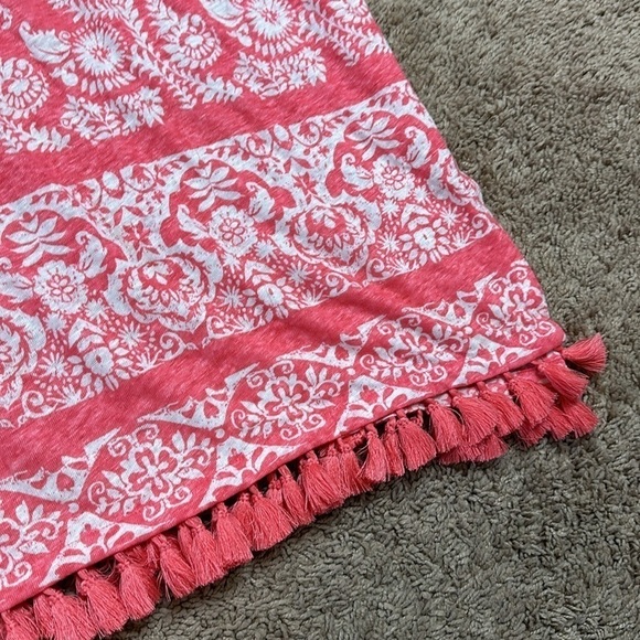 NWT Tommy Bahama Paisley Palace Linnea Poncho, Tutti Frutti - Picture 5 of 14